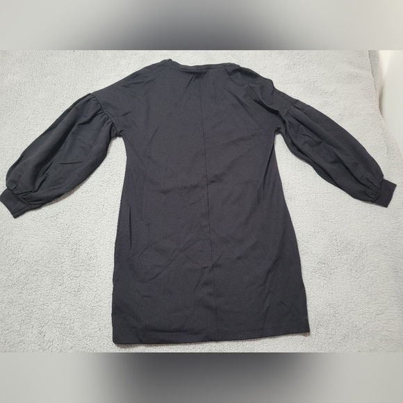 Express Black V-neck Dress Small - Picture 2 of 8